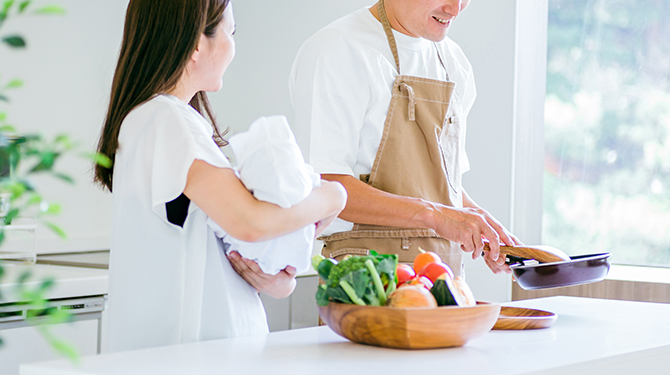 育児分担イメージ